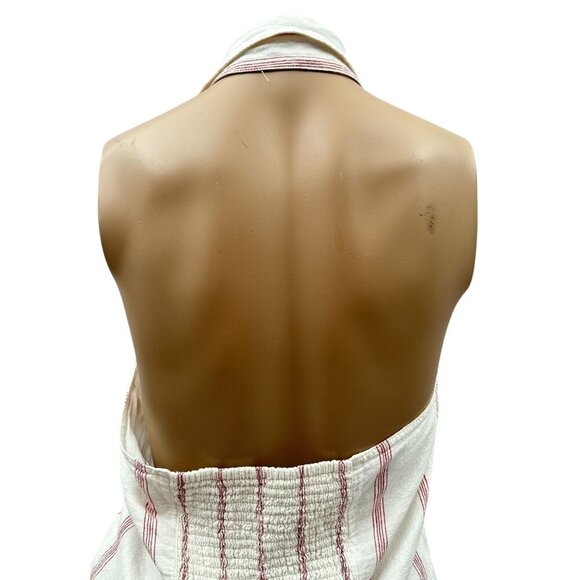 Anthropologie From the Heart of Building 18 Walsh Collared Buttondown Smocked 8 - Picture 12 of 15